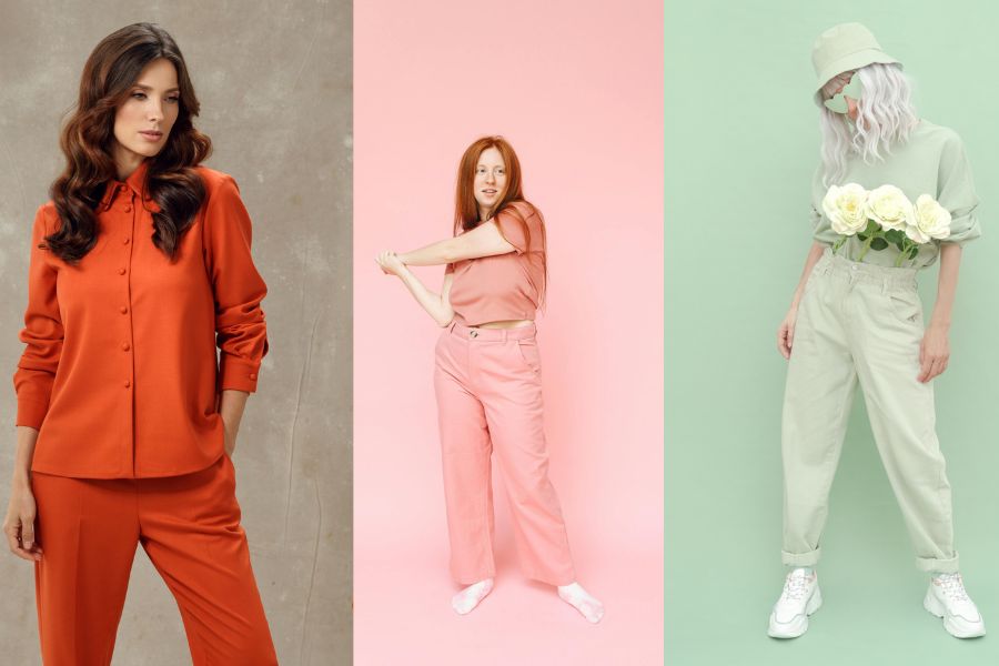Look monocromático