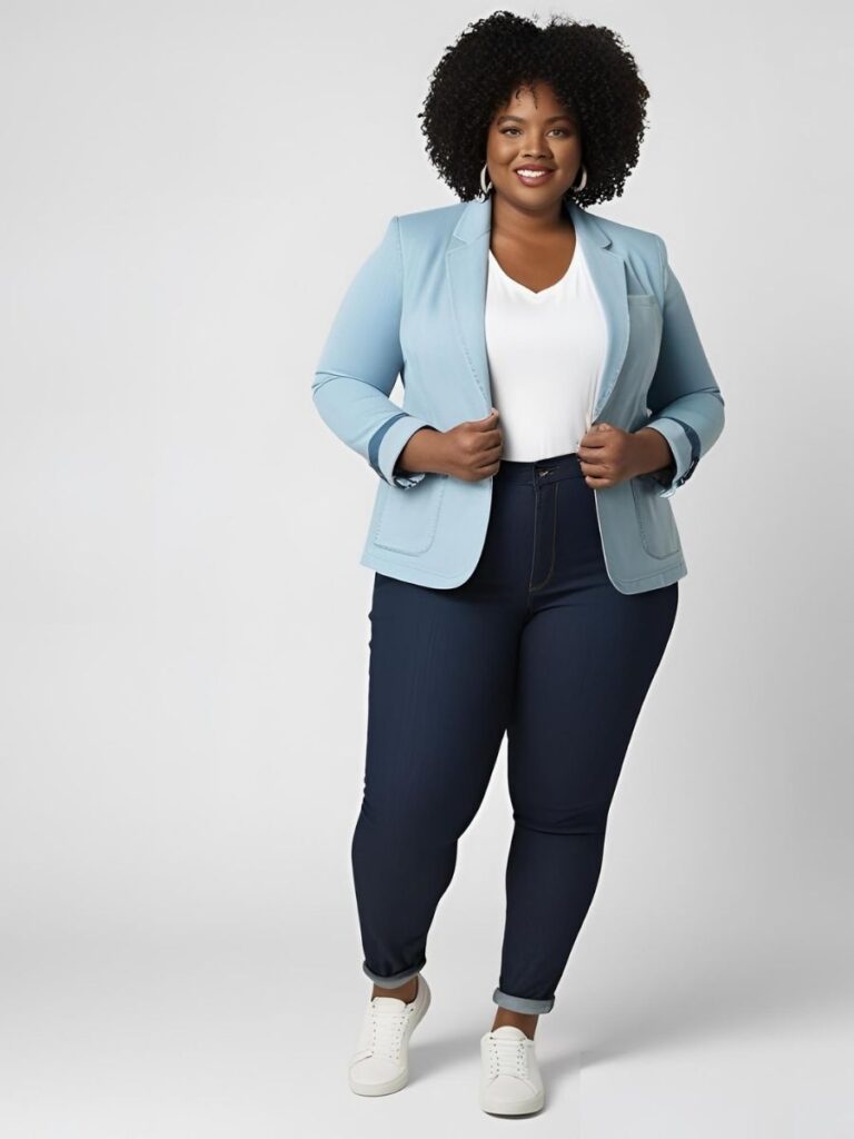 Looks casuais para mulheres Plus size