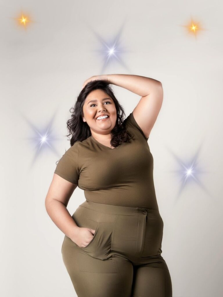 Looks casuais para mulheres Plus size