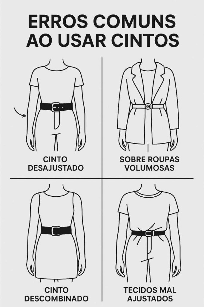 Como usar cintos para Valorizar seus Looks